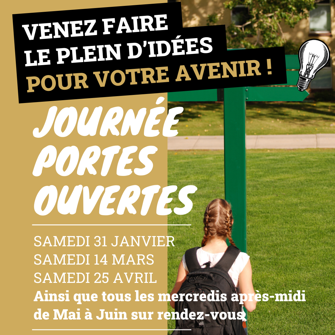 You are currently viewing PORTES OUVERTES 2026